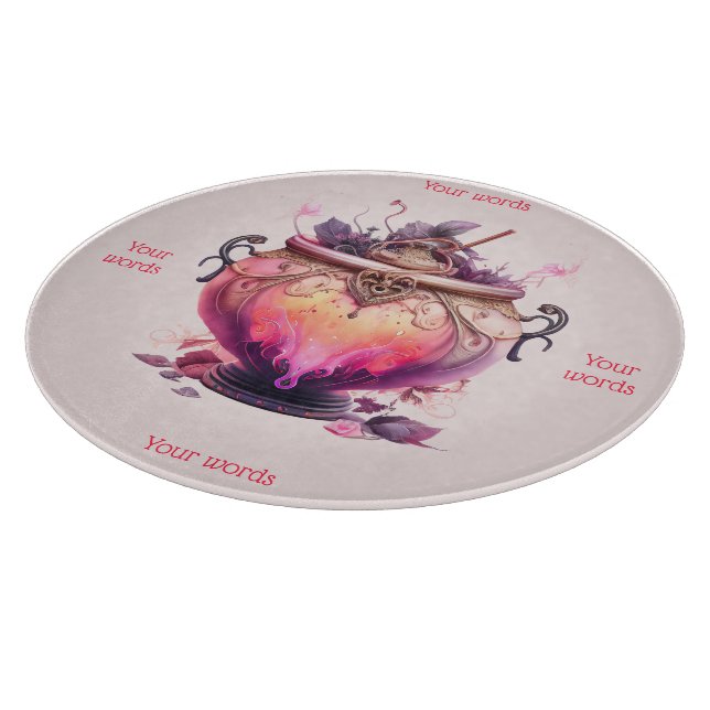 Planche À Découper Créez Votre Propre Chaudron de Potion de Feu (Coin)