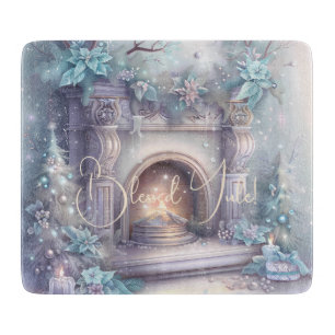 Planche À Découper Créez Votre Propre Cheminée de Yule Enchantée en F