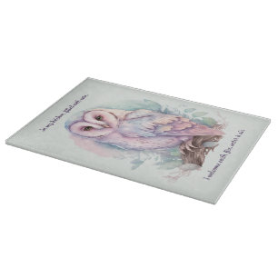 Planche À Découper Créez Votre Propre Chouette Printanière Magique