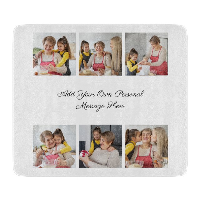 Planche À Découper Créez votre propre collection de photos 6 Ajouter  (Devant)