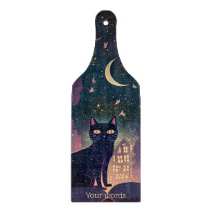 Planche À Découper Créez Votre Propre Fenêtre Magique de Chat Noir My