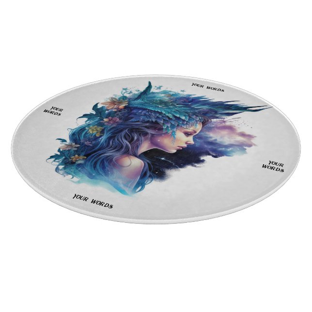 Planche À Découper Créez votre propre nymphe Amphitrite mythique (Coin)