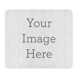 Planche À Découper Créez votre propre plateau de coupe de verre 7,5 p