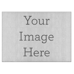 Planche À Découper Créez votre propre plateau de coupe de verre de 15