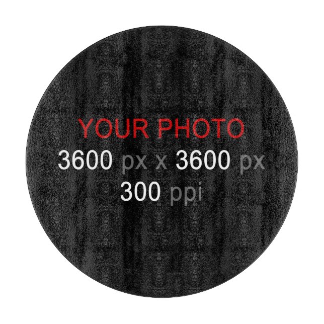 Planche À Découper Créez votre propre ronde personnalisée (Devant)