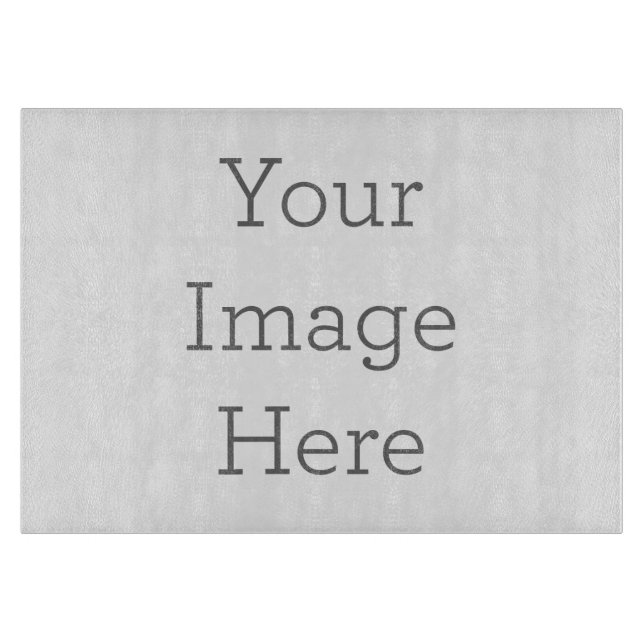 Planche À Découper Créez votre propre tableau de coupe en verre de 8, (Devant)