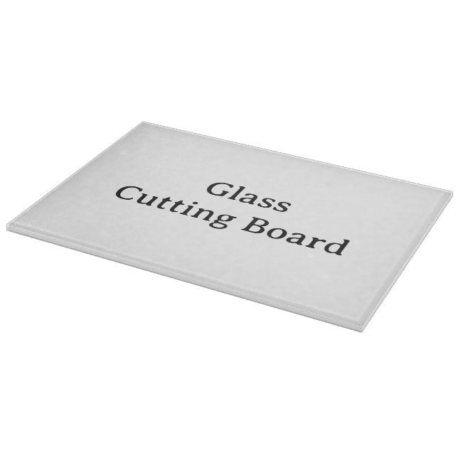 Planche À Découper Créez Votre Propre Verre Décoratif Simple 11"x8" (Coin)