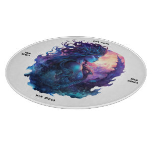 Planche À Découper Créez Votre Sirène Mythique Mermaid