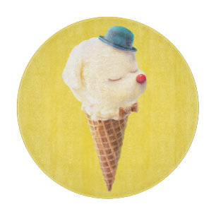 Planche À Découper Crème glacée de chiot