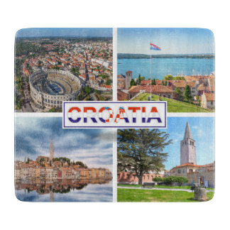 Planche À Découper Croatie | Hrvatska | Mer Adriatique | Istrie