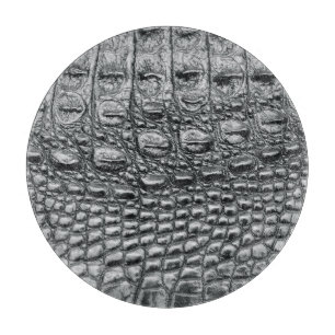 Planche À Découper Crocodile Noir : Météo Noire Mystique