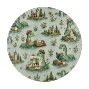 Planche À Découper Cryptides confortables Nessie Monstre du Loch Ness