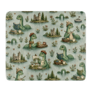 Planche À Découper Cryptides cosy Nessie Monstre du Loch Ness loisirs