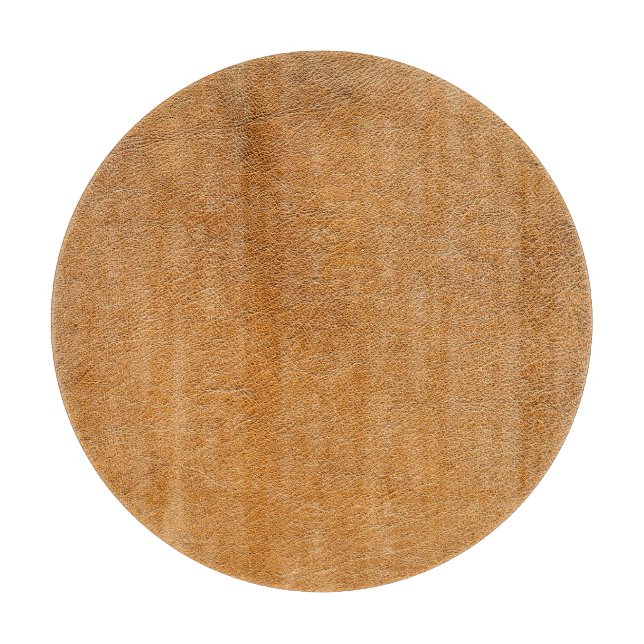 Planche À Découper Cuir Italien Lambskin : Texture Vintage (Devant)