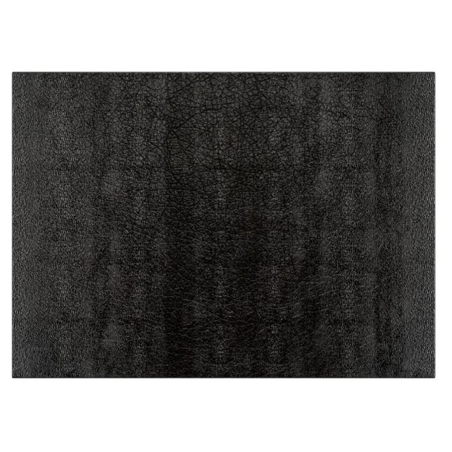 Planche À Découper Cuir noir (Devant)