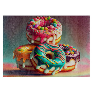 Planche À Découper Cuisine Baking Donuts Coupe