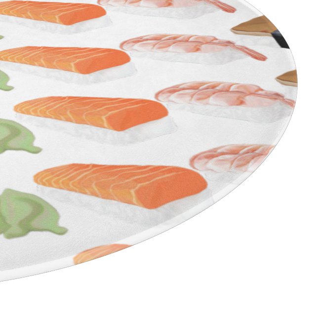 PLANCHE À DÉCOUPER CUISINE DE FOODIE SUSHI (Coin)