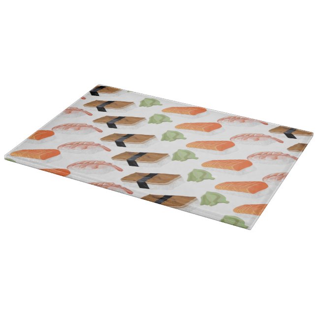 PLANCHE À DÉCOUPER CUISINE DE FOODIE SUSHI (Coin)
