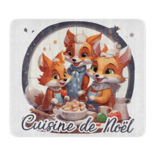 Planche À Découper Cuisine de Noël