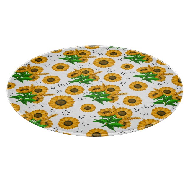 Planche À Découper Cuisine de récolte d'or (Coin)