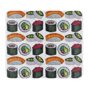 Planche À Découper Cuisine japonaise Sushi California Roll Cutboard