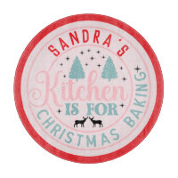 Cuisine personnalisée Preppy Rose Christmas