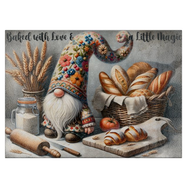 Planche À Découper Cuisine pour amateurs de nains mignons  (Devant)