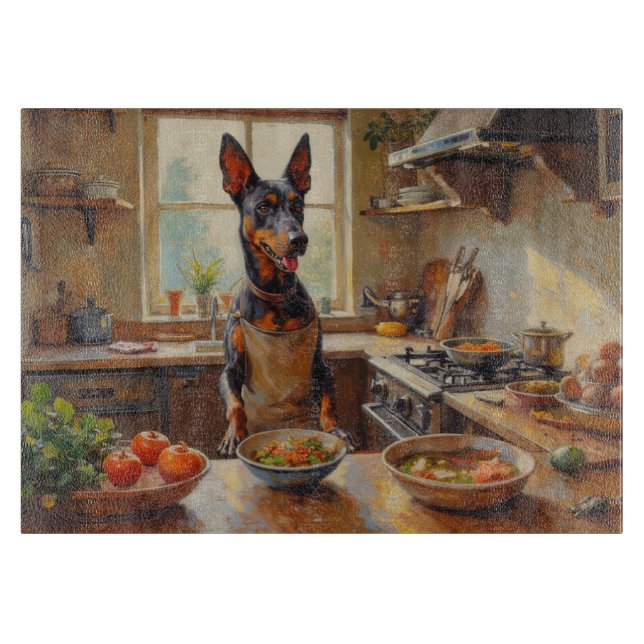 Planche À Découper Cuisson du Ridgeback Thaï en Cuisine (Devant)