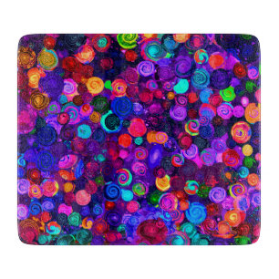 Planche À Découper Cute coloré cosmos cosmos motif