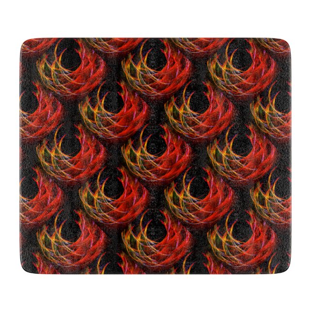 Planche À Découper Cute Modern Boho Elegant Abstract Art Pattern #503 (Devant)