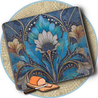 Planche À Découper CUTTING BOARD - Retro Art Deco #5 - Rectangular