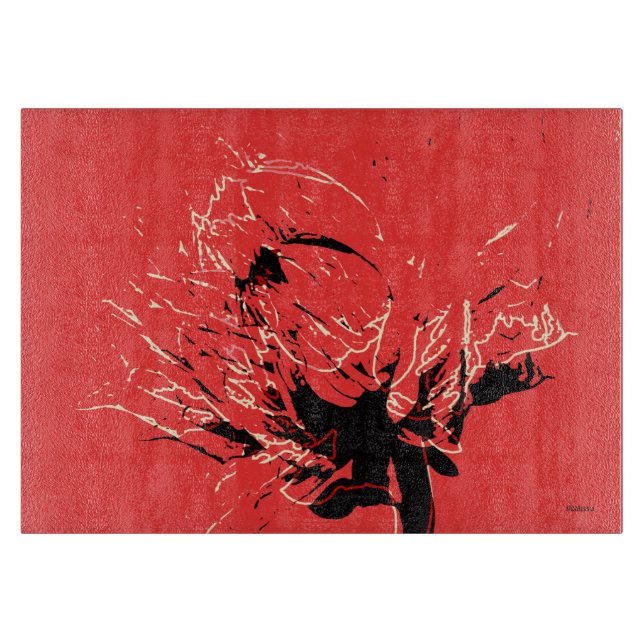 Planche À Découper dahlia duo (Devant)