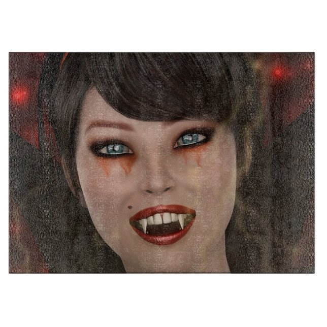 Planche À Découper Dame Vampire (Devant)