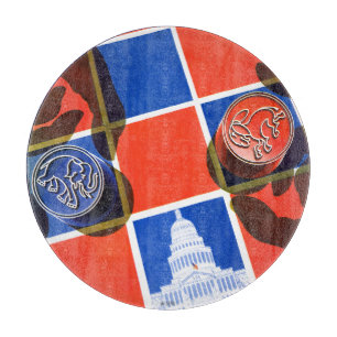 Planche À Découper Damier d'élection