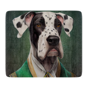 Planche À Découper Danois géant en tenue de la Saint-Patrick