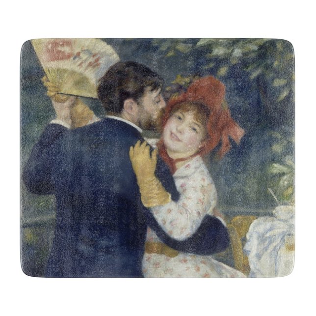 Planche À Découper Danse de Pays - Renoir Impressionniste peinture (Devant)