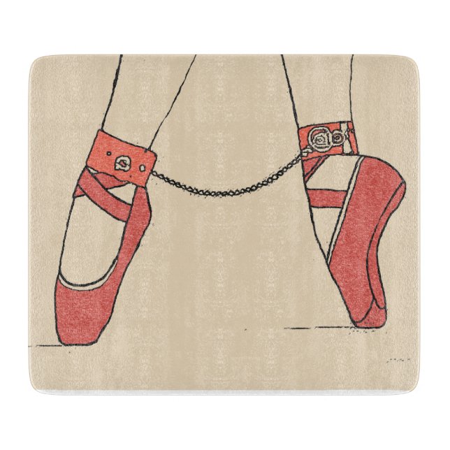 Planche À Découper Danse pour moi ballerine. Imaginaire maître soumis (Devant)