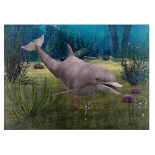 Planche À Découper Dauphin souriant