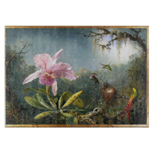 Planche à découper de colibris