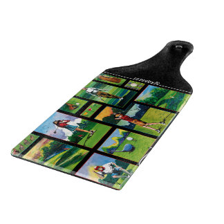 Planche à découper de golf