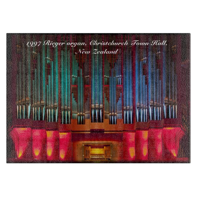 planche à découper de l'orgue à tuyaux de l'hôtel  (Devant)