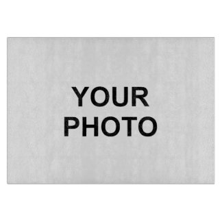 Planche à découper de photo