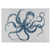 planche à découper de poulpe