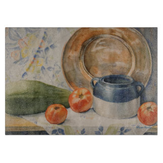 planche à découper de verre d'art