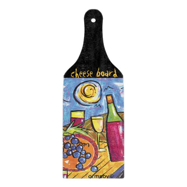 Planche à découper de vin (Devant)