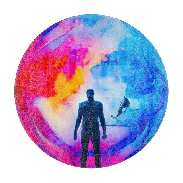 Planche À Découper Debout dans les couleurs (Devant)