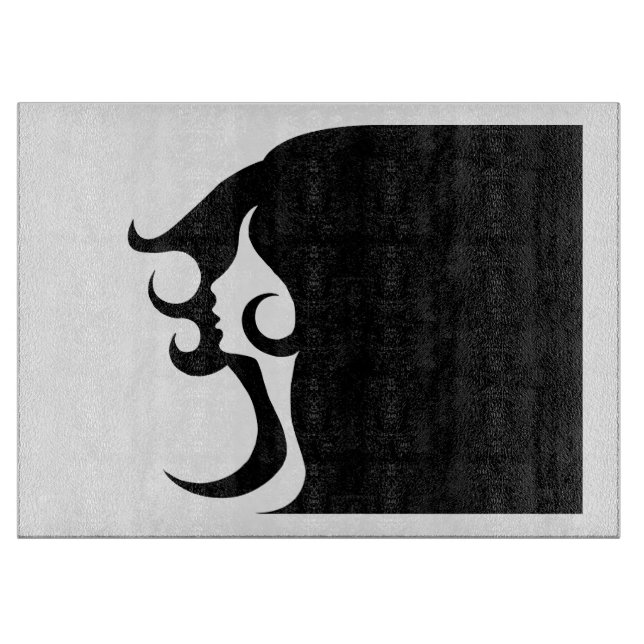 Planche À Découper Déco Mod Femme Coupe (Devant)