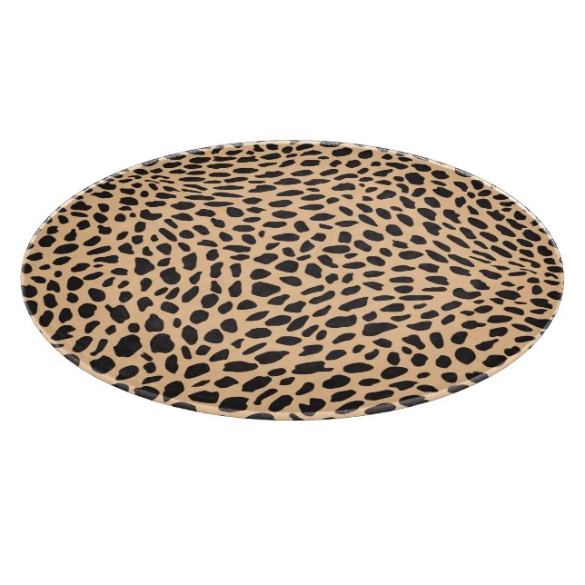 Planche À Découper Décor de guépard de peau (Coin)