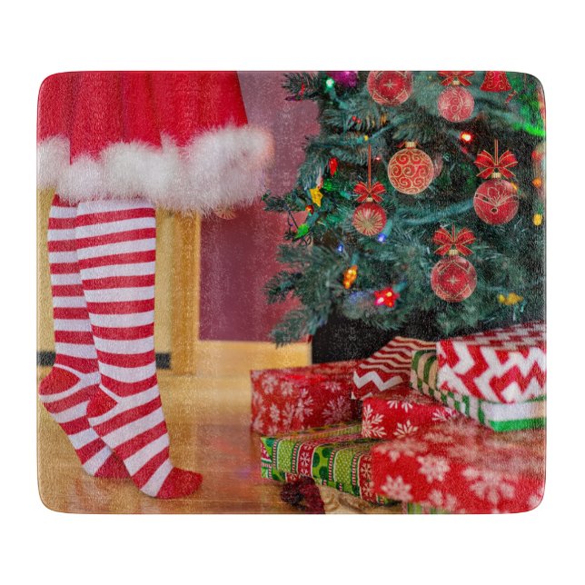Planche À Découper Décoration de l'arbre de Noël (Devant)