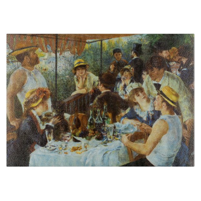 Planche À Découper Déjeuner de la fête nautique par Pierre Renoir (Devant)